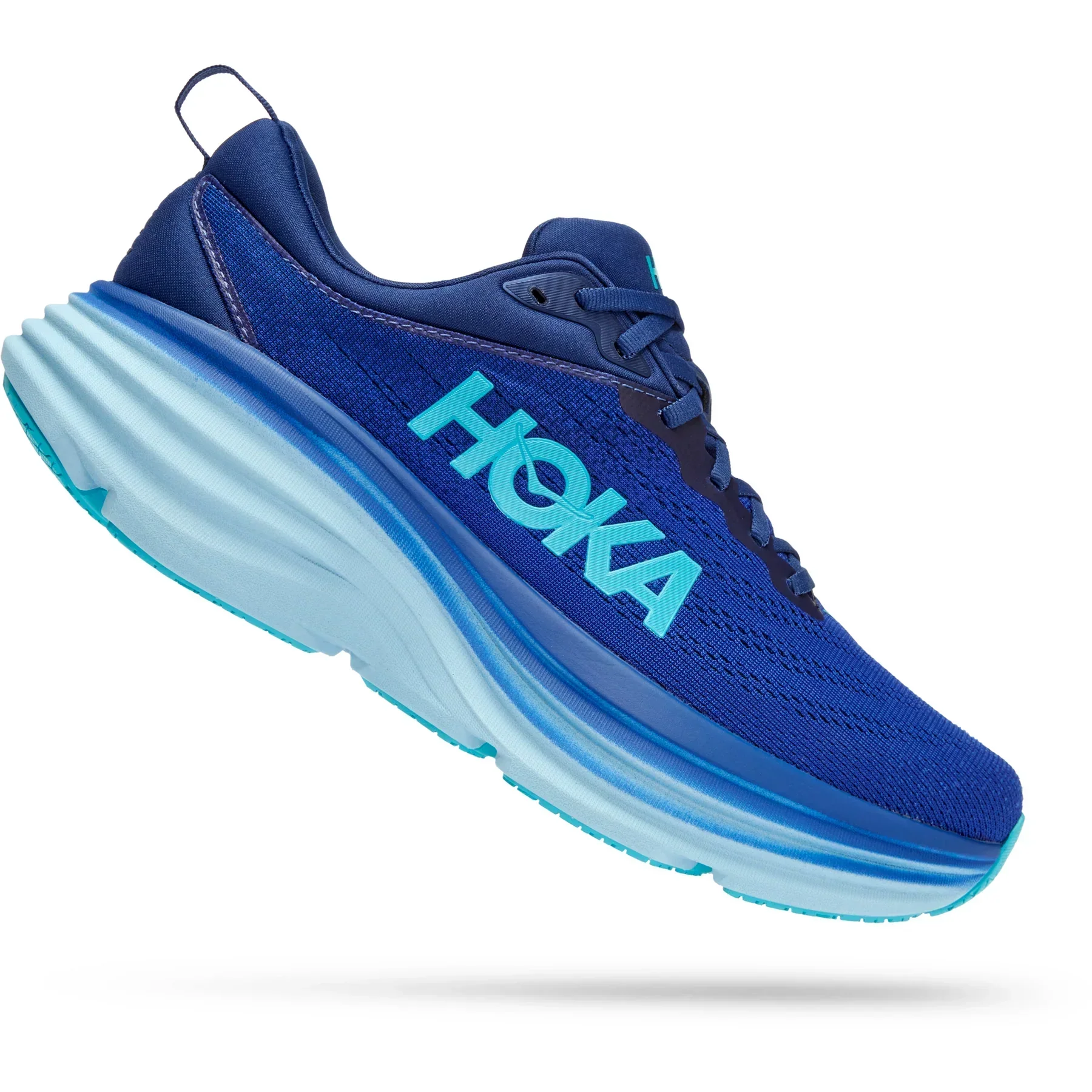 BONDI 8 BELLWETHER BLUE/BLUING (HOKA er litt liten – ta en størrelse opp.)