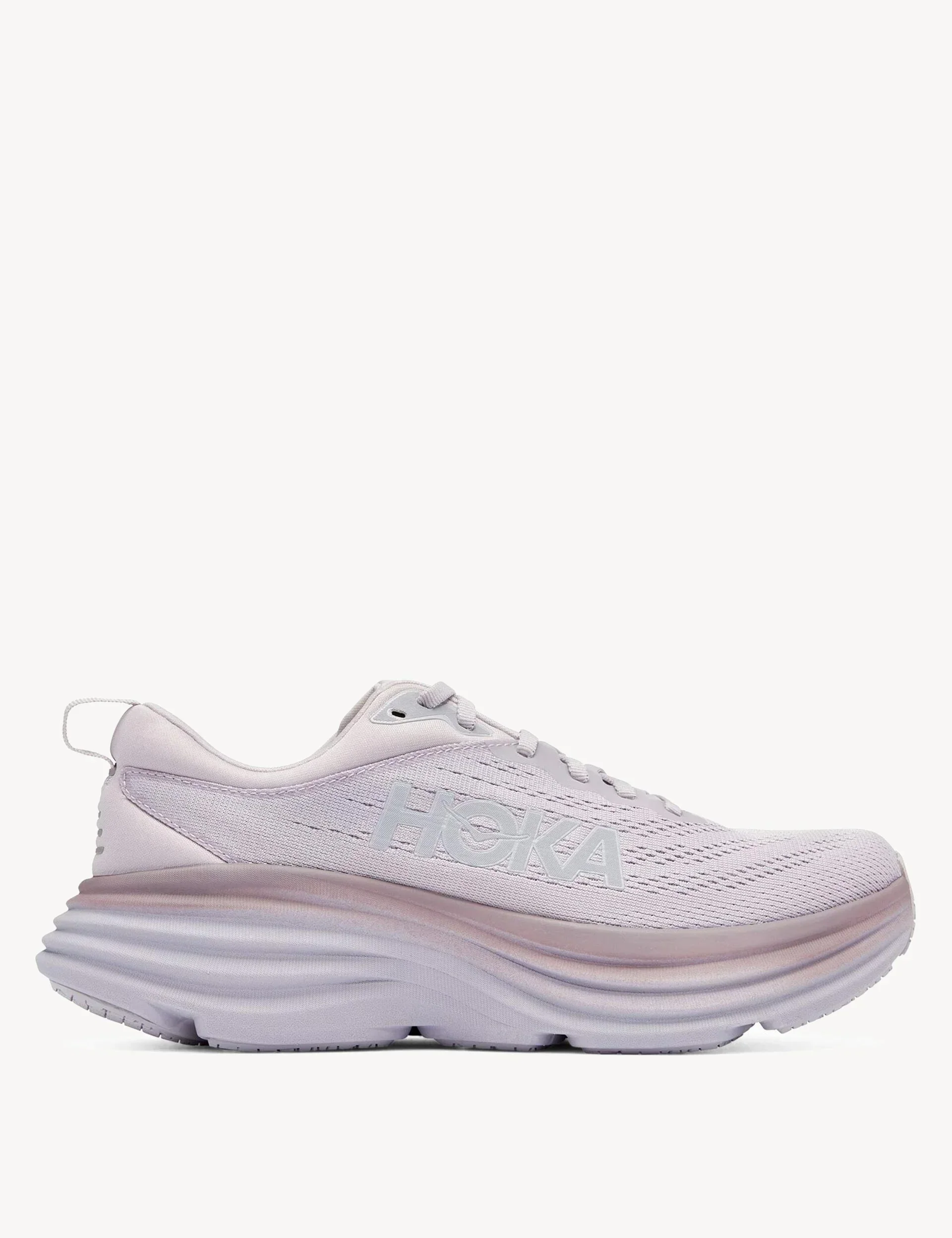BONDI 8 lilac marble/elderberry (HOKA er litt liten – ta en størrelse opp.)