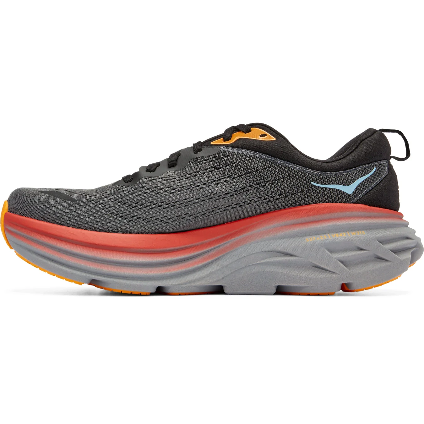 BONDI 8 anthracite / castlerock (HOKA er litt liten – ta en størrelse opp.)