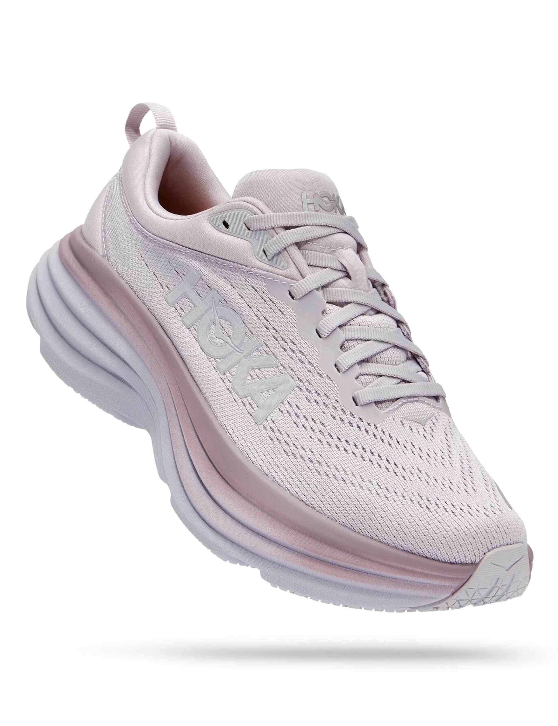 BONDI 8 lilac marble/elderberry (HOKA er litt liten – ta en størrelse opp.)