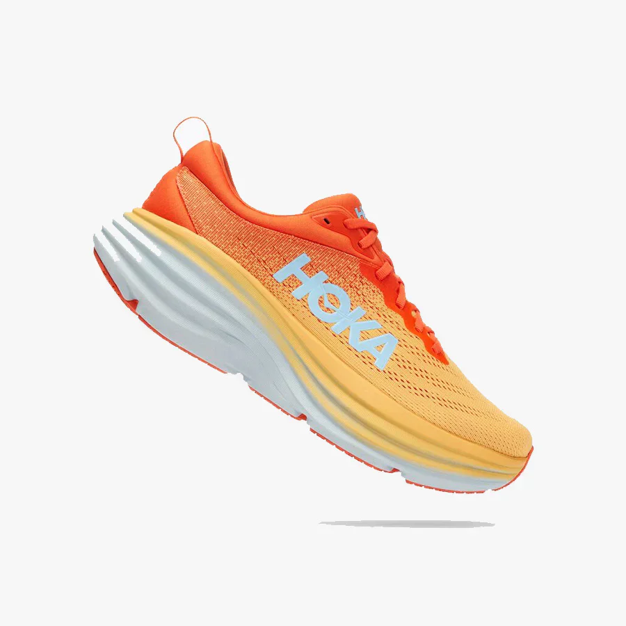 BONDI 8 Puffin's Bill/Amber Yellow (HOKA er litt liten – ta en størrelse opp.)