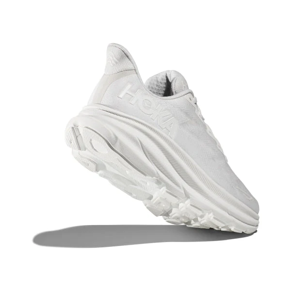 Clifton 9 - WHITE / WHITE (HOKA er litt liten – ta en størrelse opp.)