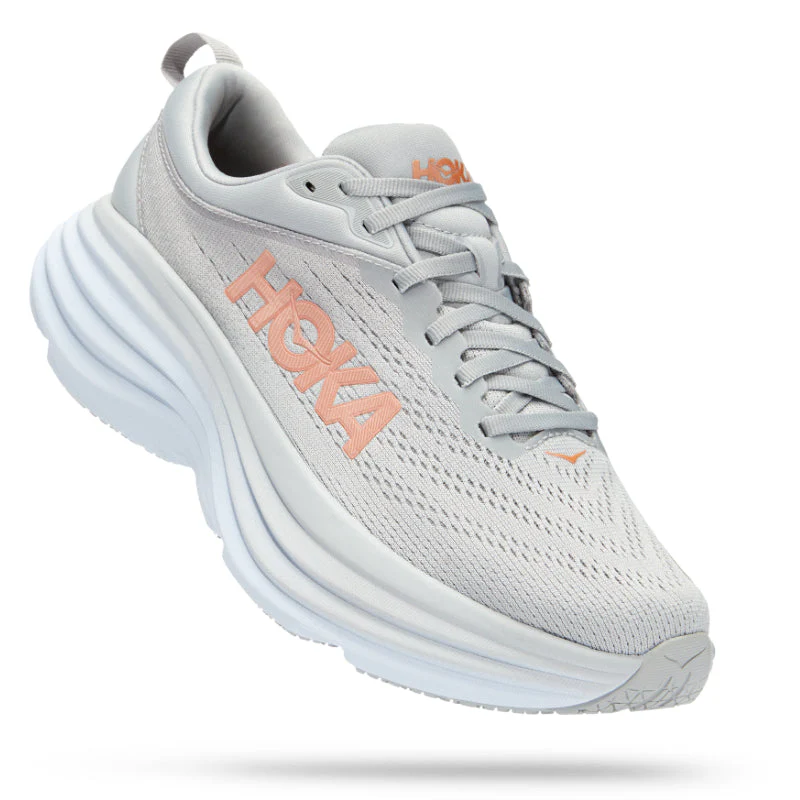 BONDI 8 Harbour Mist/Lunar Rock (HOKA er litt liten – ta en størrelse opp.)