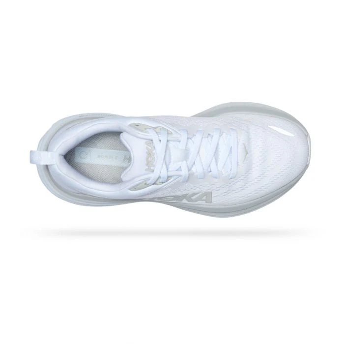 BONDI 8 White / White (HOKA er litt liten – ta en størrelse opp.)