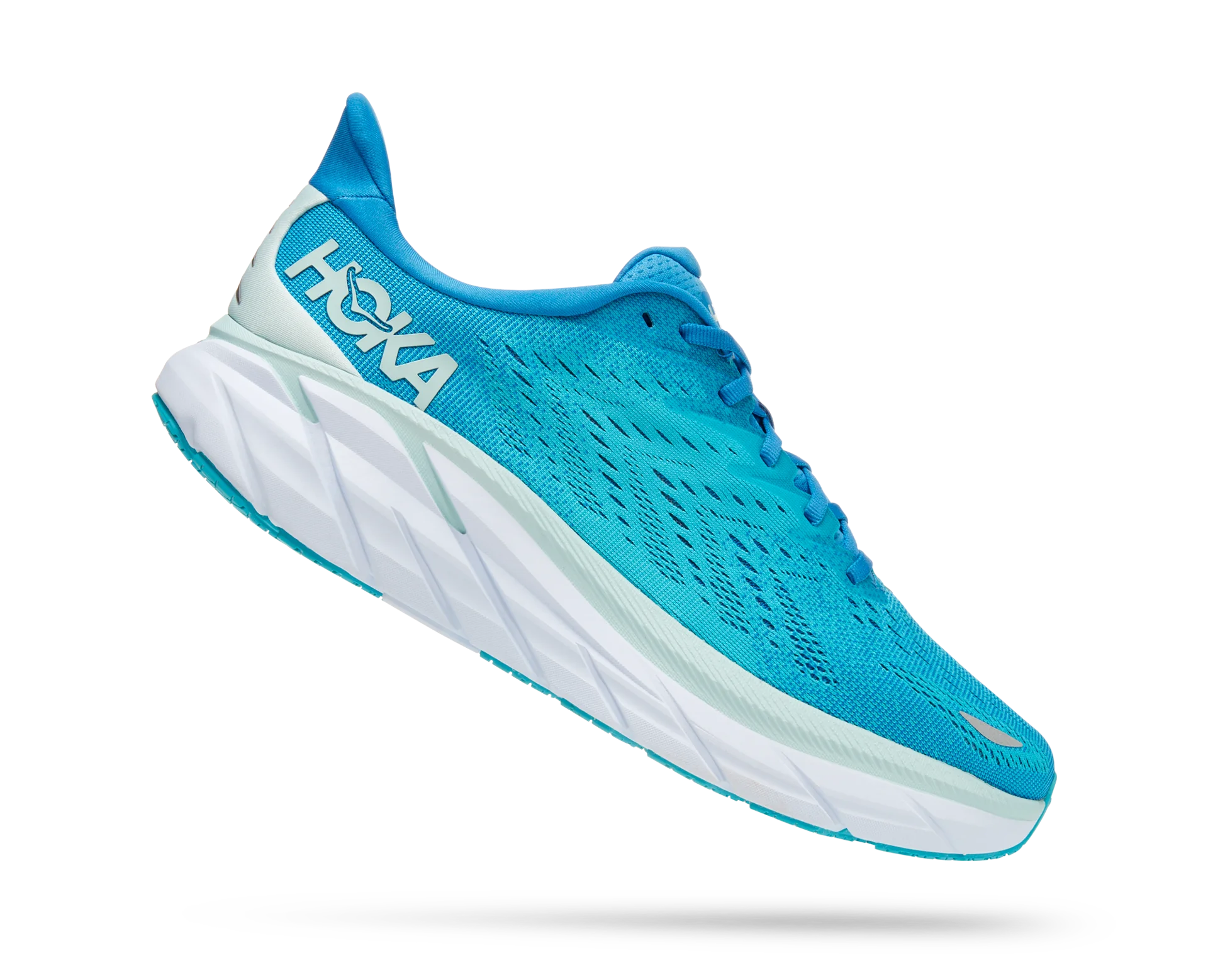 Clifton 8 - Blue / Scuba Blue (HOKA er litt liten – ta en størrelse opp.)