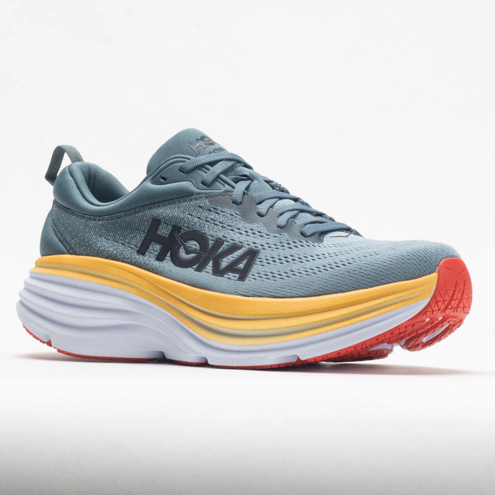 BONDI 8 Goblin Blue/Mountain (HOKA er litt liten – ta en størrelse opp.)