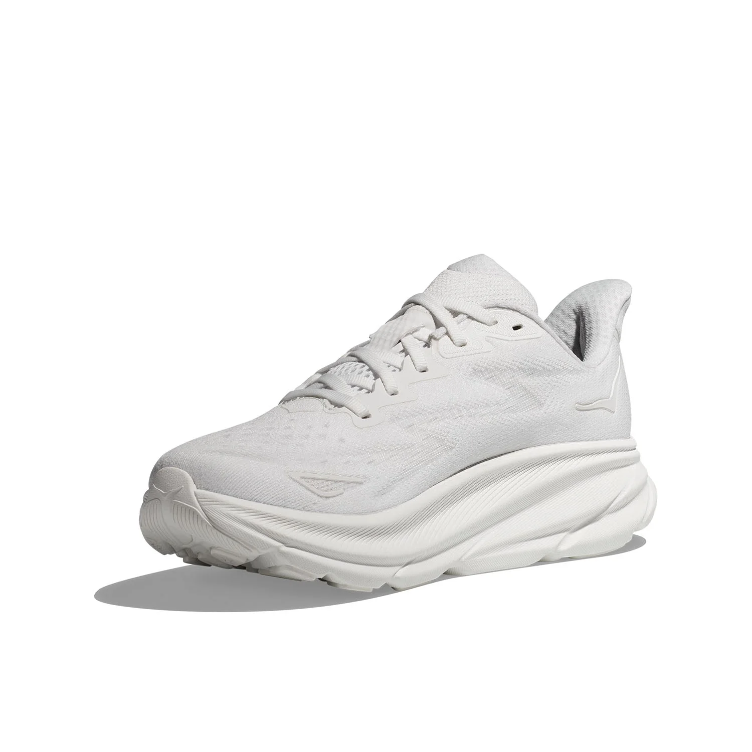Clifton 9 - WHITE / WHITE (HOKA er litt liten – ta en størrelse opp.)