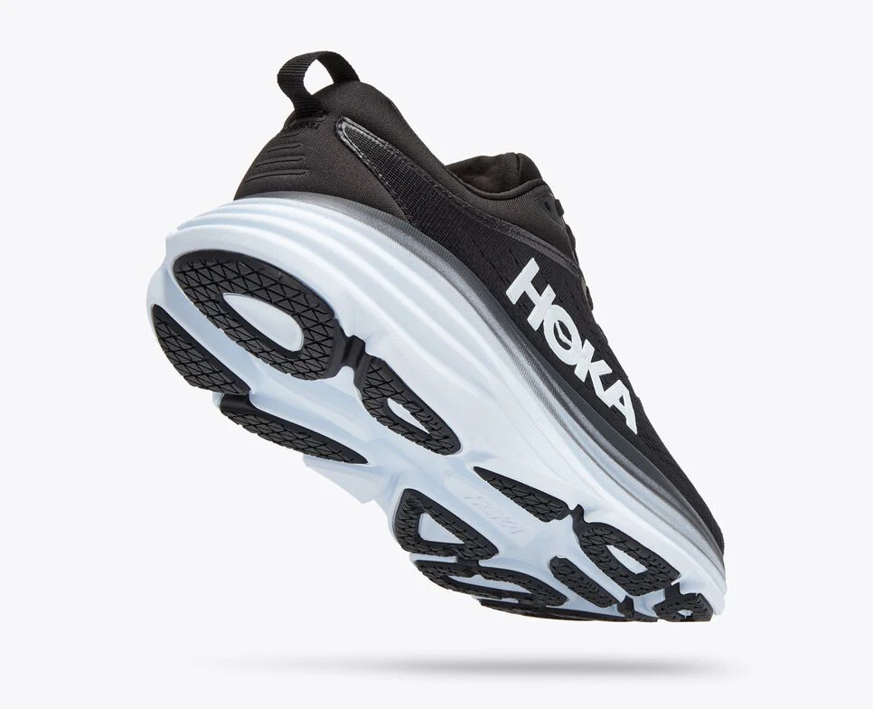 BONDI 8  BLACK / WHITE (HOKA er litt liten – ta en størrelse opp.)