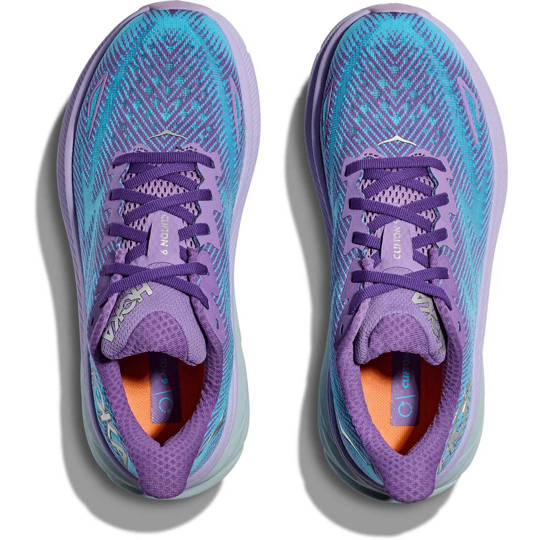 Clifton 9 - Violet / Pastel Lilac (HOKA er litt liten – ta en størrelse opp.)