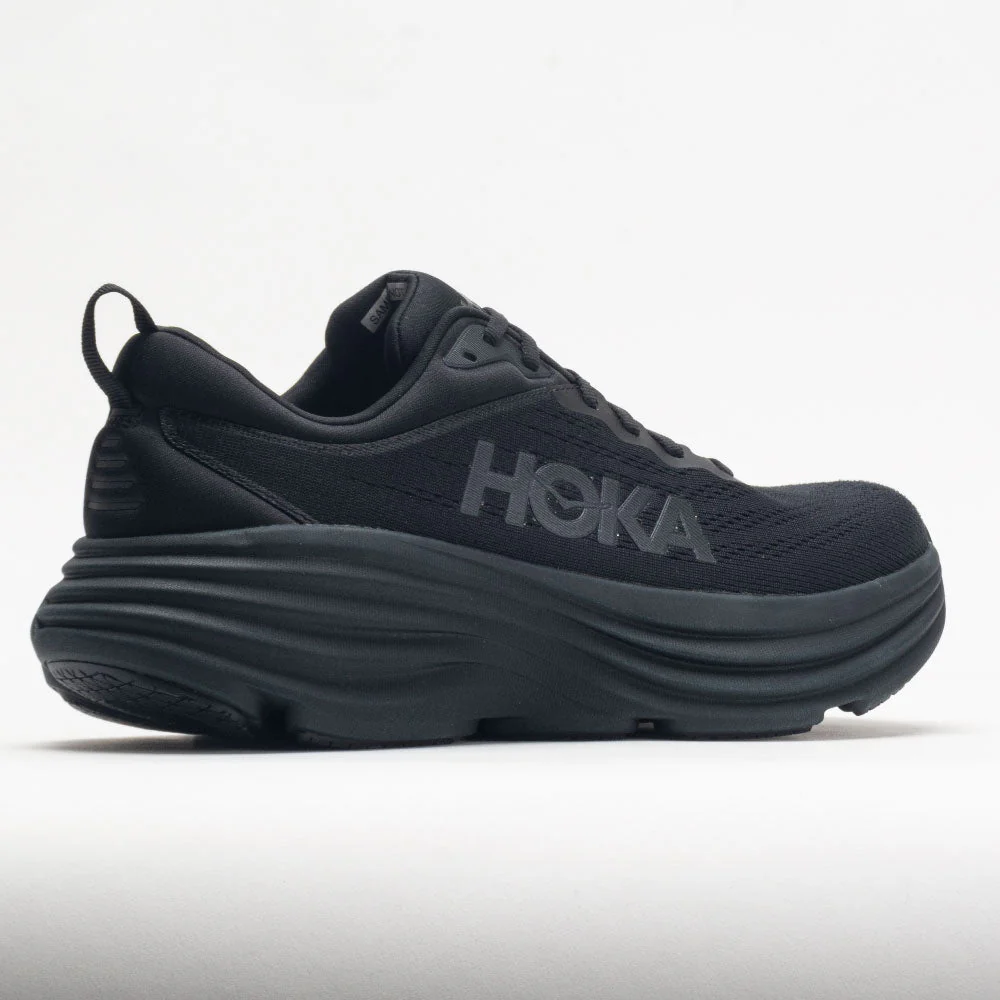 BONDI 8 Black/Black (HOKA er litt liten – ta en størrelse opp.)