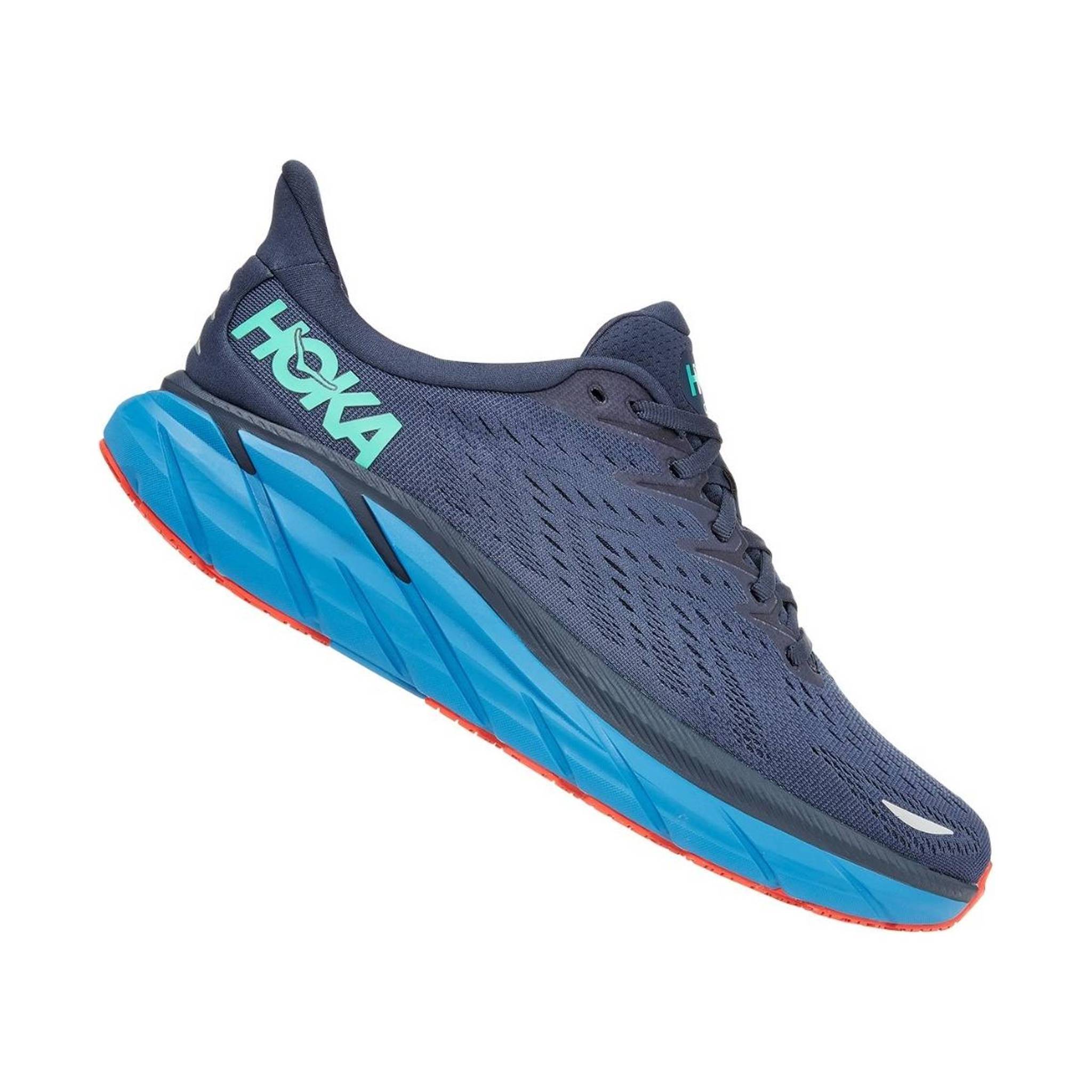 Clifton 8 - OUTER SPACE / VALLARTA BLUE (HOKA er litt liten – ta en størrelse opp.)