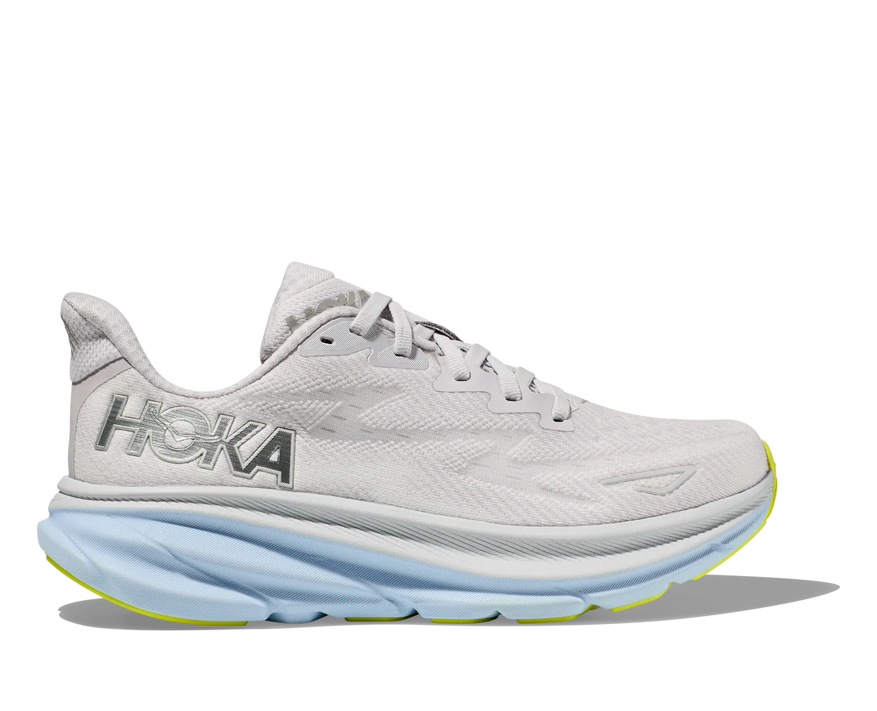 Clifton 9 - Nimbus Cloud / Ice Water (HOKA er litt liten – ta en størrelse opp.)