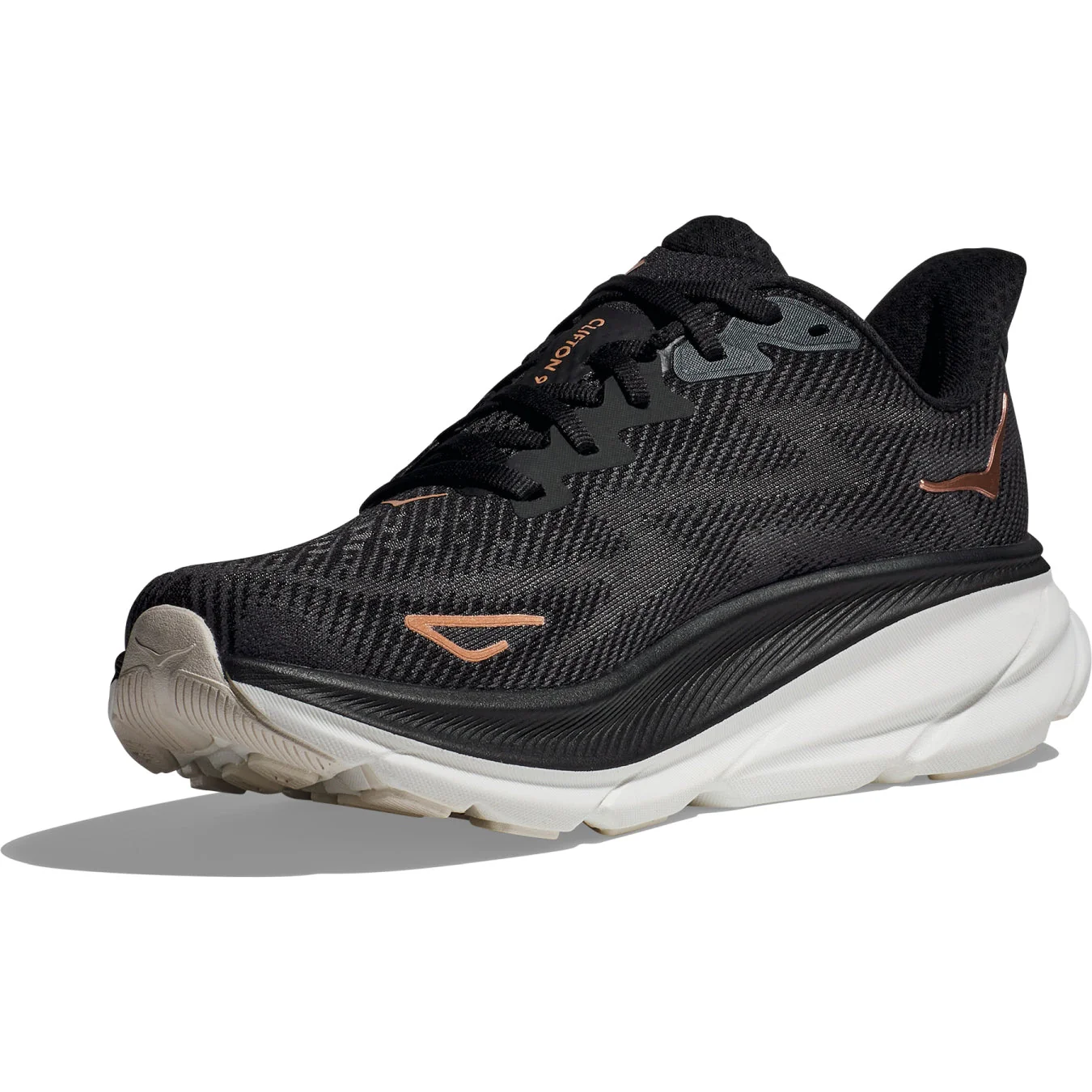 Clifton 9 - Black / Rose (HOKA er litt liten – ta en størrelse opp.)