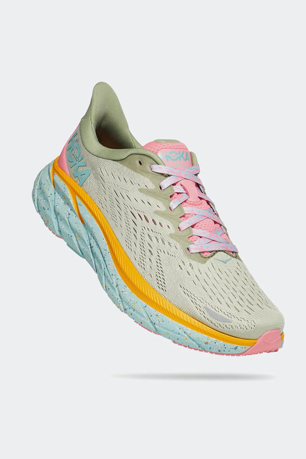 Clifton 8 -  Green Tea (HOKA er litt liten – ta en størrelse opp.)