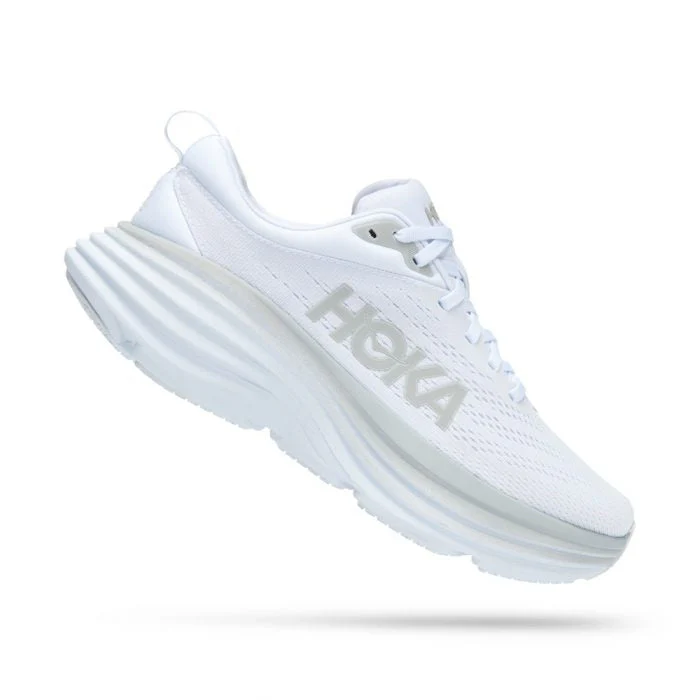 BONDI 8 White / White (HOKA er litt liten – ta en størrelse opp.)