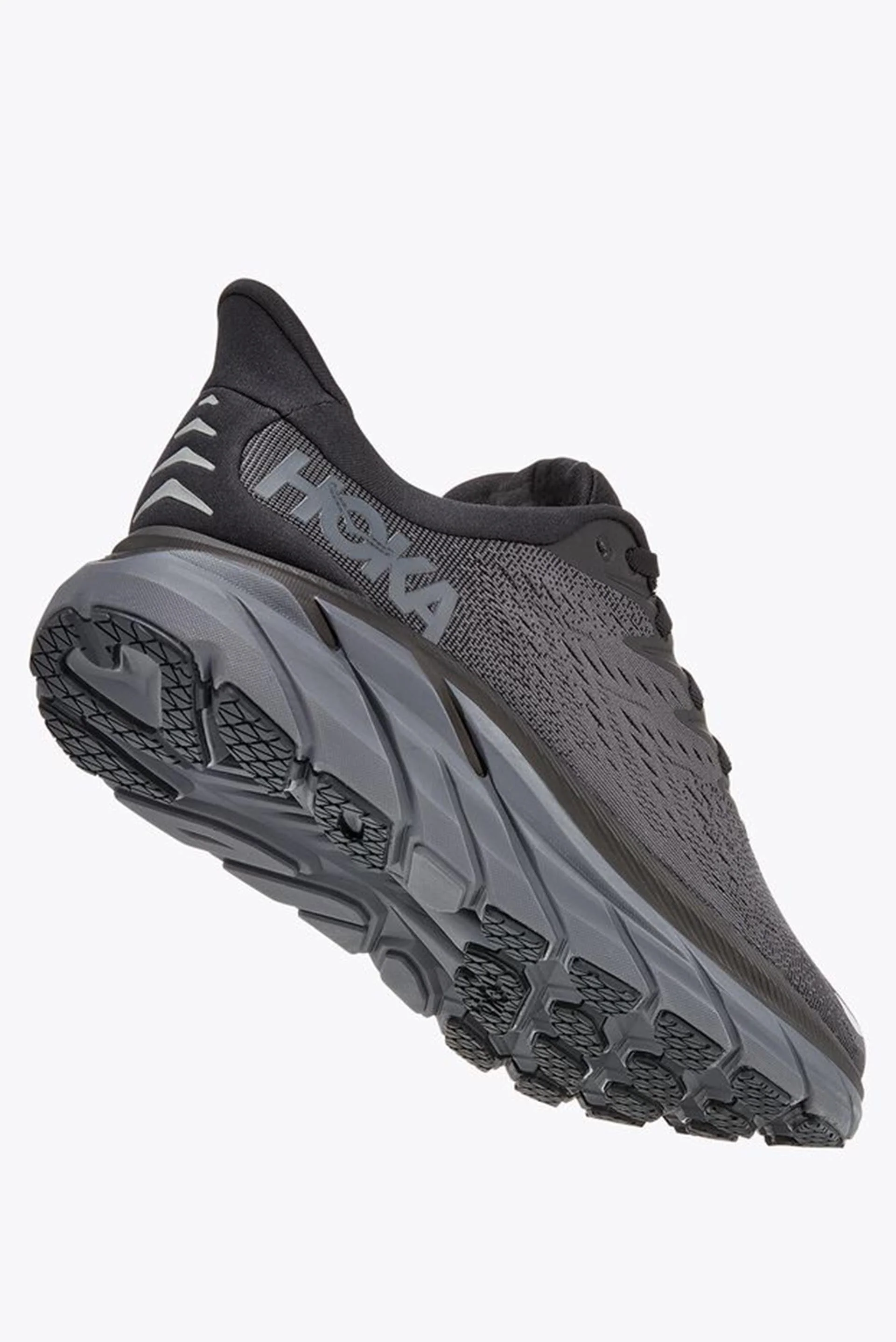 Clifton 8 Black / Black (HOKA er litt liten – ta en størrelse opp.)