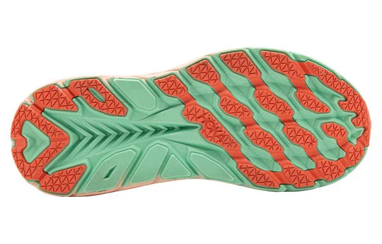 Clifton 8 -  Orange / Mint Green (HOKA er litt liten – ta en størrelse opp.)