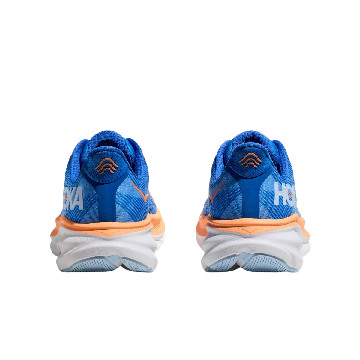 Clifton 9 - Blue / Orange (HOKA er litt liten – ta en størrelse opp.)