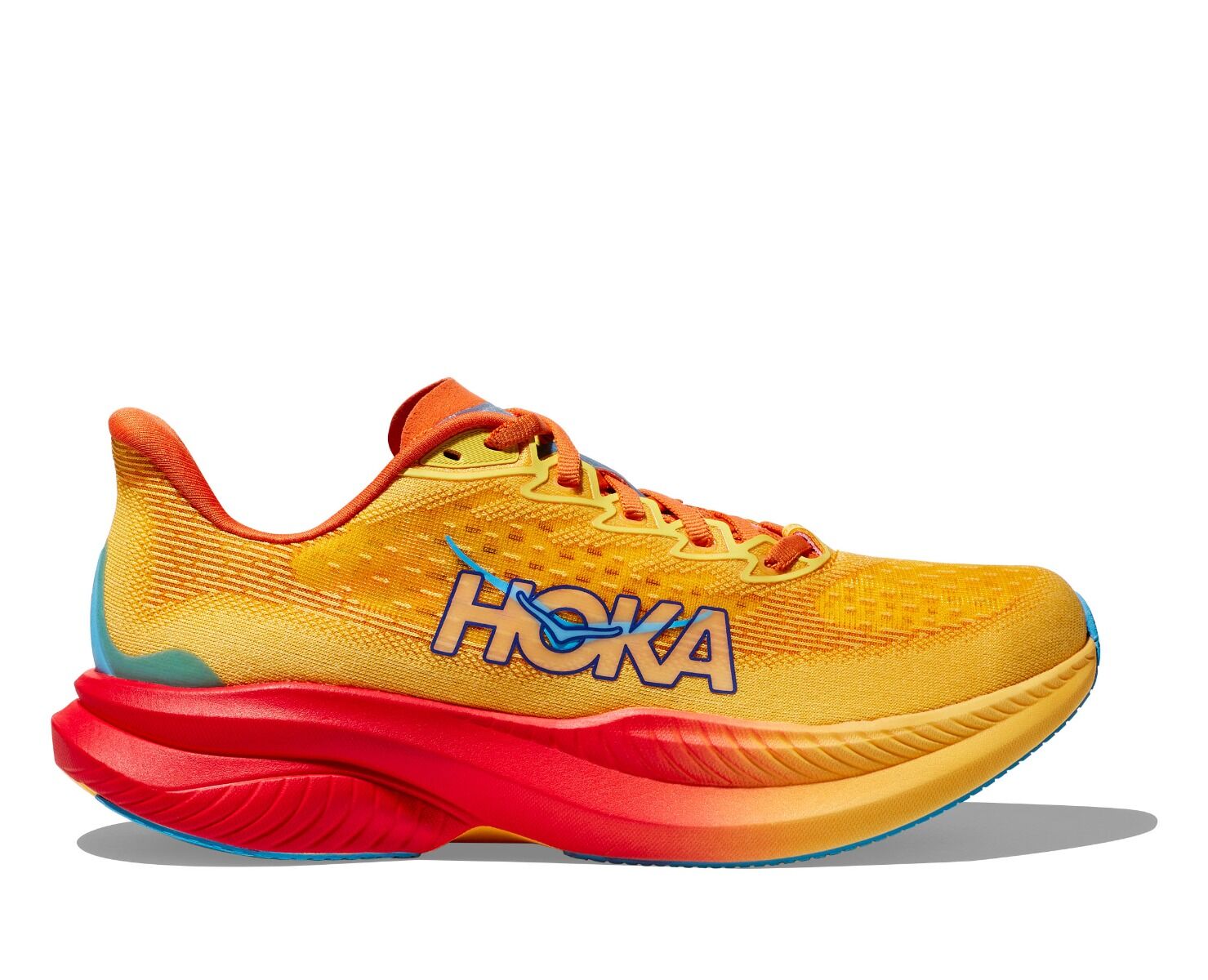 Hoka MACH 6 Poppy Squash (HOKA er litt liten – ta en størrelse opp.)