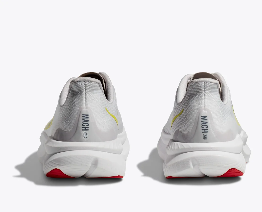 Hoka MACH 6 White Gray (HOKA er litt liten – ta en størrelse opp.)