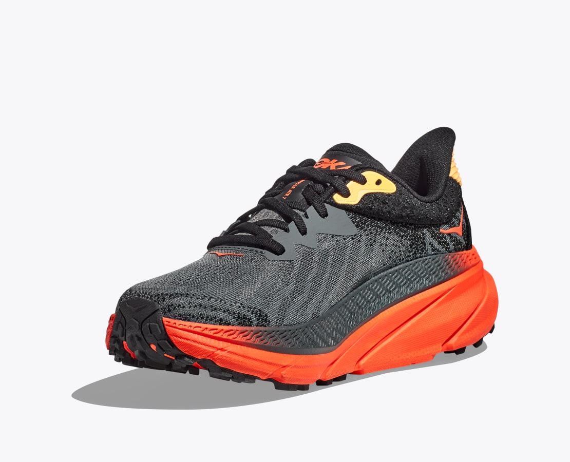 Hoka Challenger ATR 7 Castlerock Flame (HOKA er litt liten – ta en størrelse opp.)