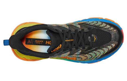 Hoka Mafate Speed 4 Black Multi (HOKA er litt liten – ta en størrelse opp.)