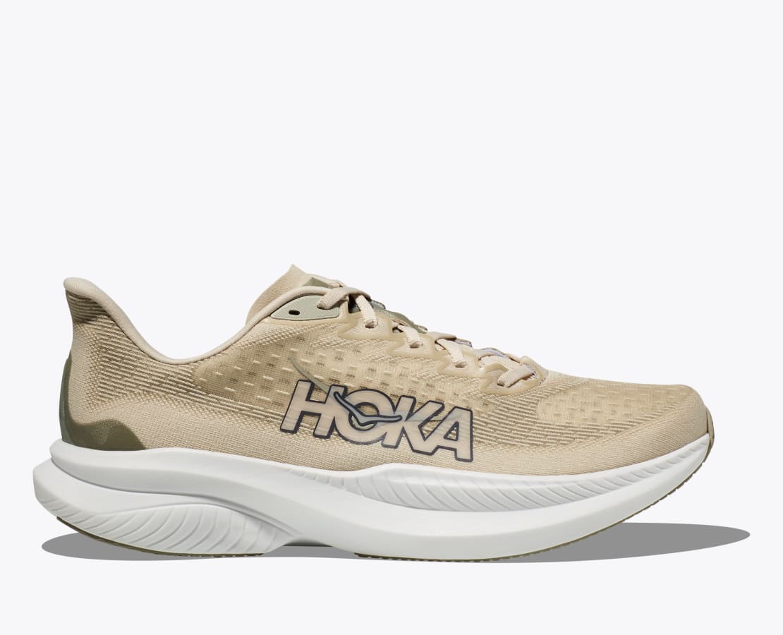 Hoka MACH 6 Oat Milk Barley (HOKA er litt liten – ta en størrelse opp.)