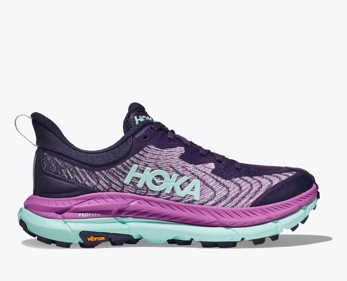 Hoka Mafate Speed 4 Night Sky Orchid Flower (HOKA er litt liten – ta en størrelse opp.)