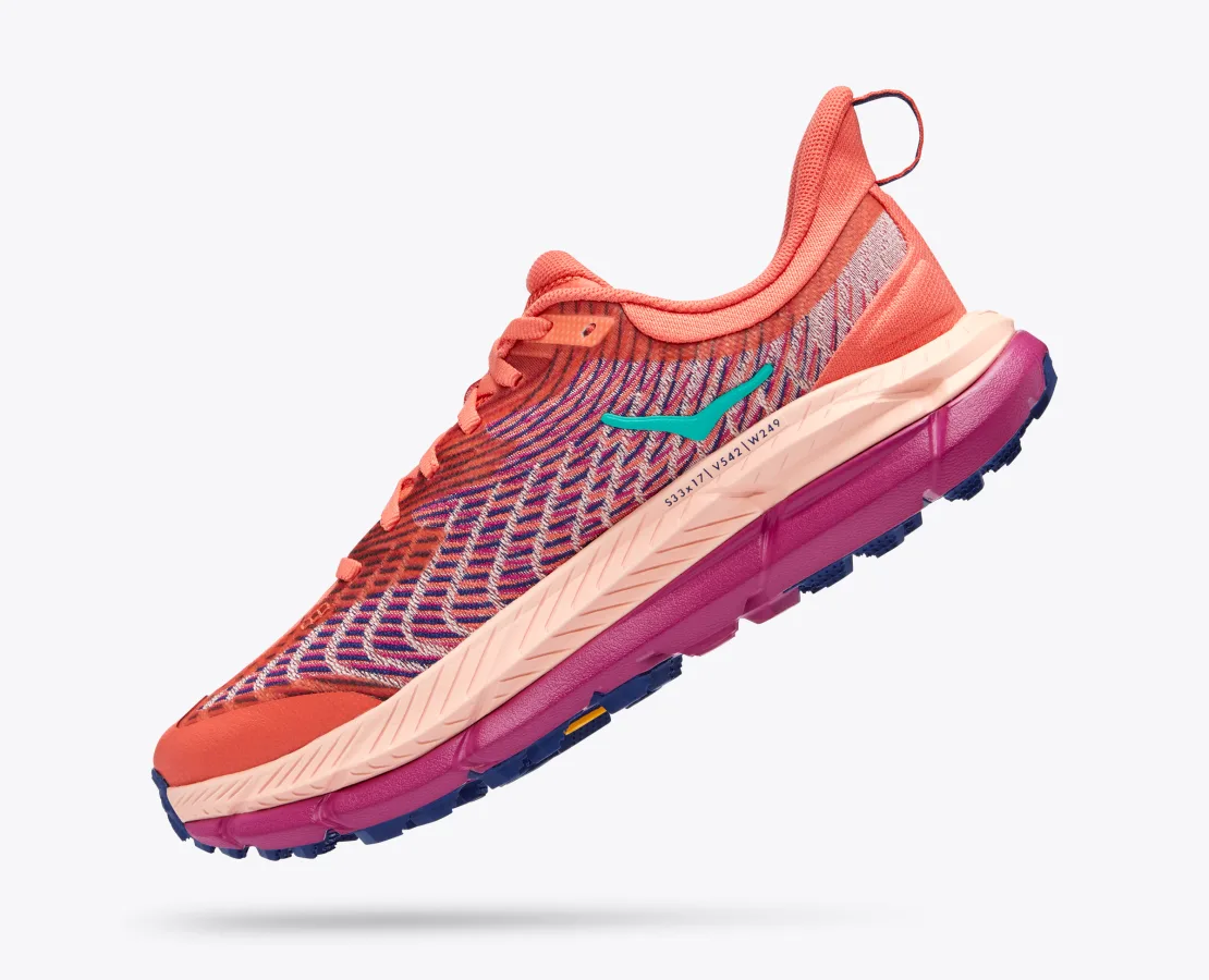Hoka Mafate Speed 4 Camellia Peach Parfait (HOKA er litt liten – ta en størrelse opp.)