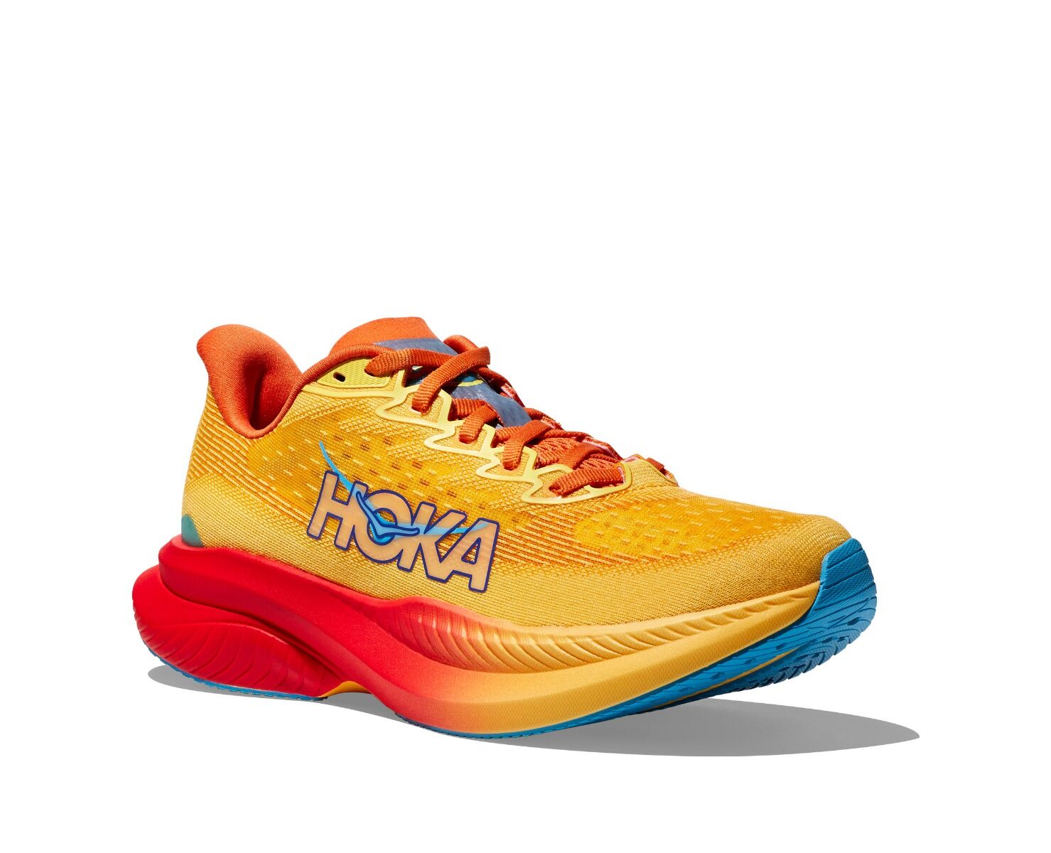 Hoka MACH 6 Poppy Squash (HOKA er litt liten – ta en størrelse opp.)