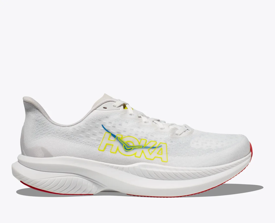 Hoka MACH 6 White Gray (HOKA er litt liten – ta en størrelse opp.)
