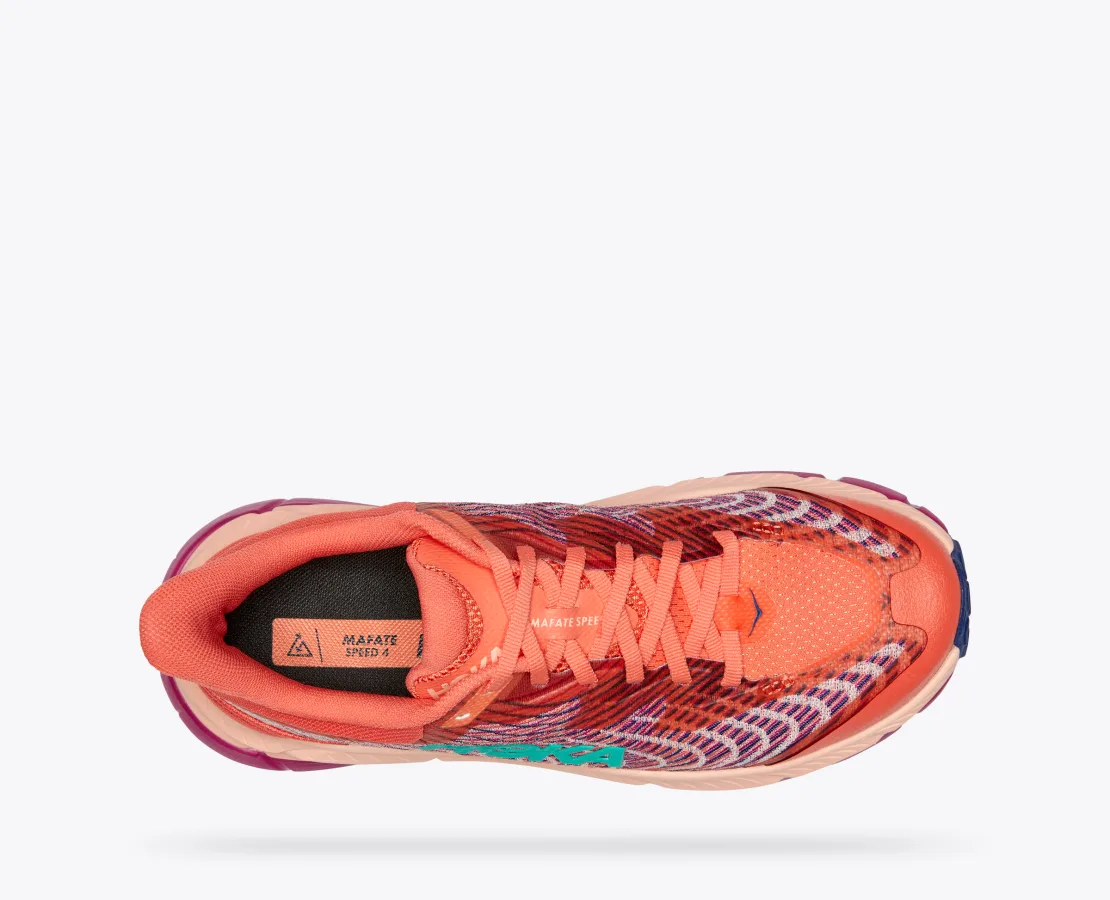 Hoka Mafate Speed 4 Camellia Peach Parfait (HOKA er litt liten – ta en størrelse opp.)