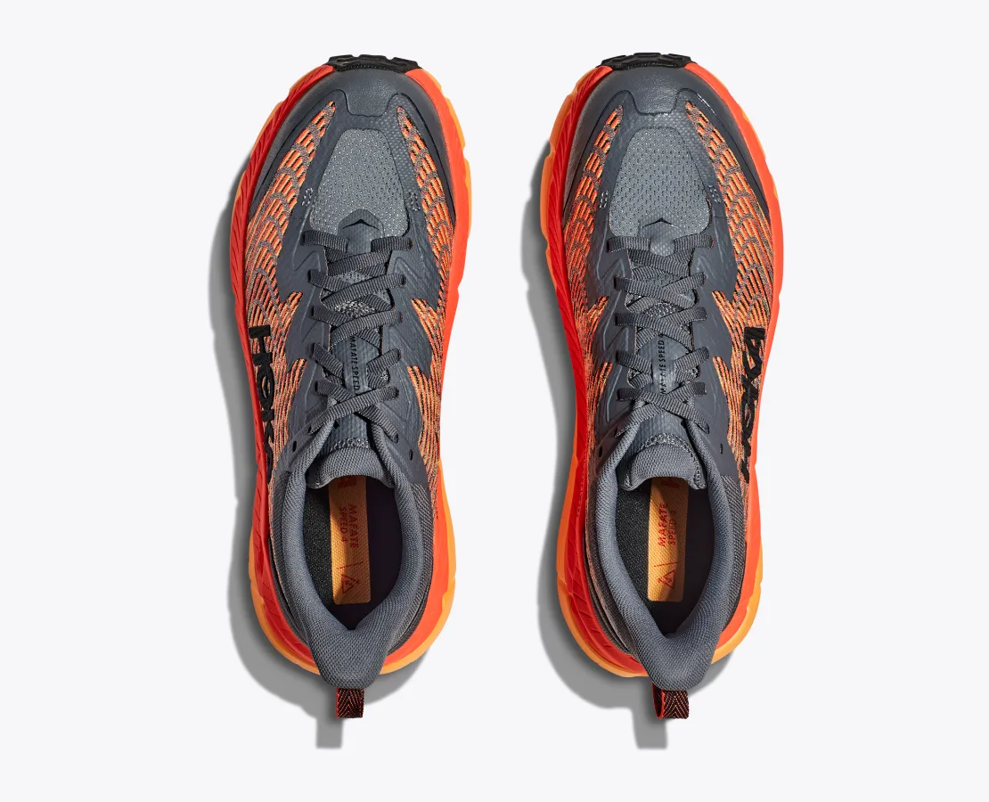 Hoka Mafate Speed 4 Castlerock Black (HOKA er litt liten – ta en størrelse opp.)