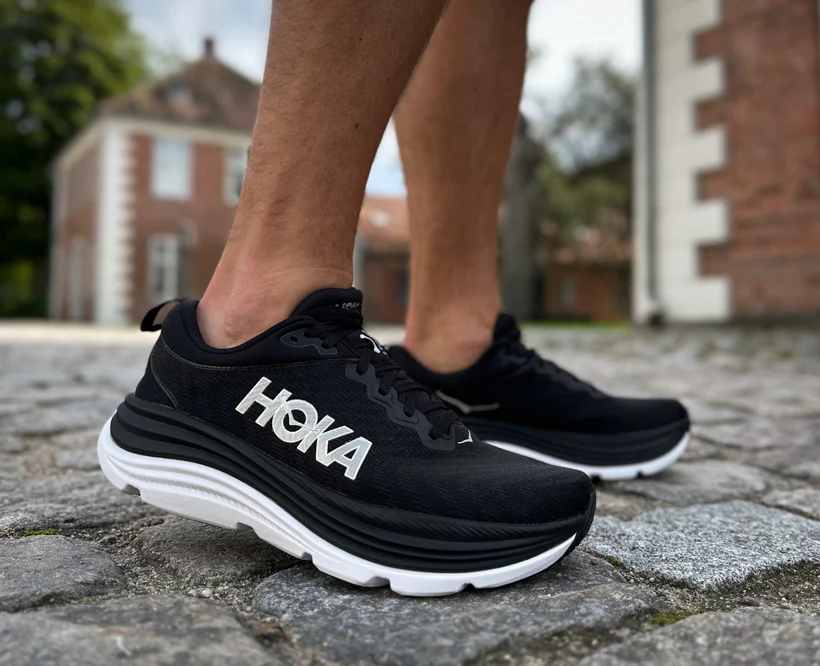 Hoka M GAVIOTA 5 Black / White (HOKA er litt liten – ta en størrelse opp.)