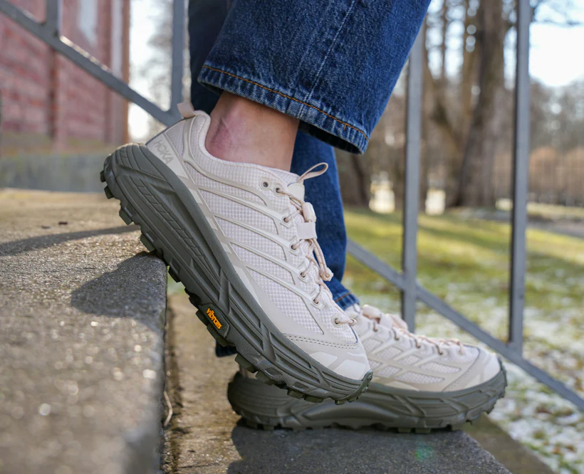 Hoka U MAFATE THREE2 Oat Milk / Eucalyptus (HOKA er litt liten – ta en størrelse opp.)