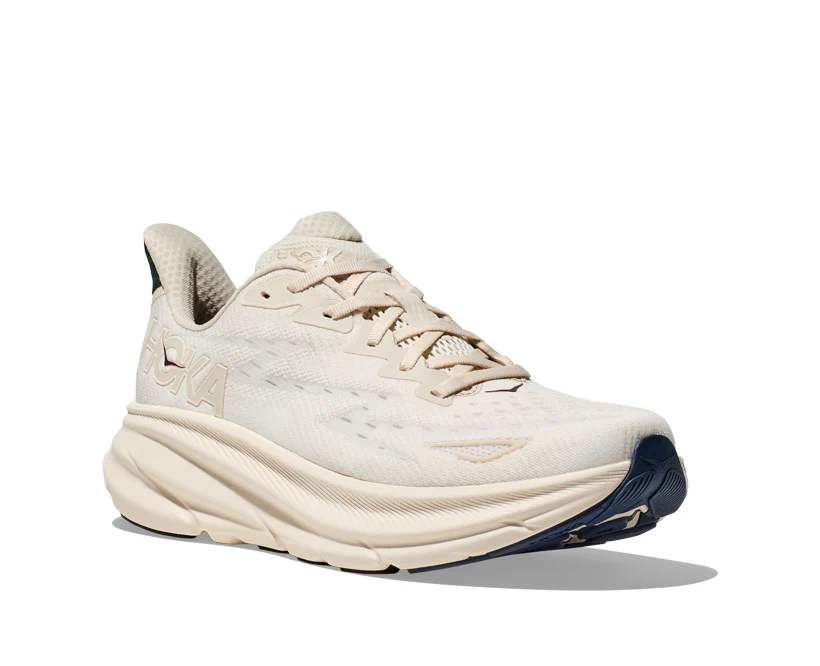Hoka M CLIFTON 9 Oat Milk / Alabaster (HOKA er litt liten – ta en størrelse opp.)