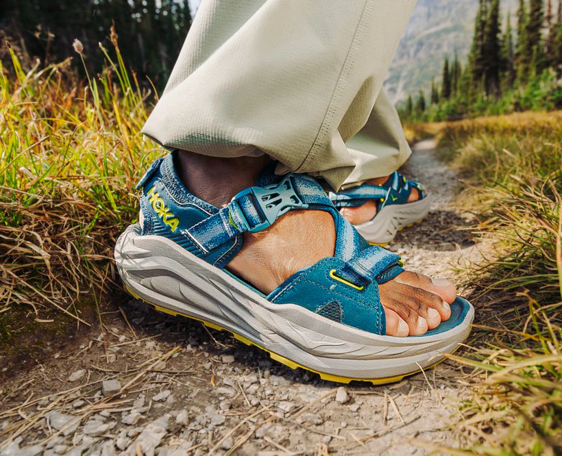 Hoka M INFINI HIKE TC Blue Twilight / Pea Green (HOKA er litt liten – ta en størrelse opp.)