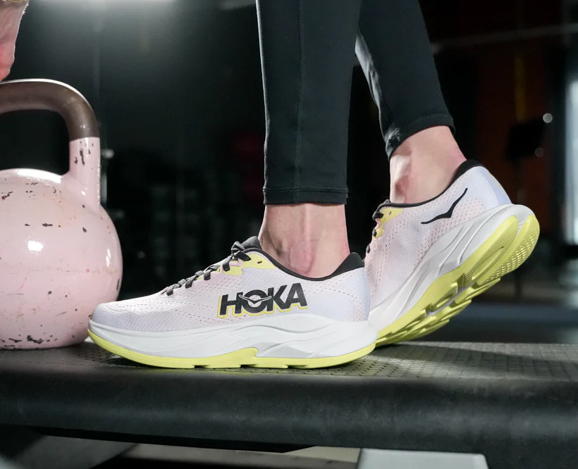 Hoka W RINCON 4 Carnation / Starlight Glow (HOKA er litt liten – ta en størrelse opp.)