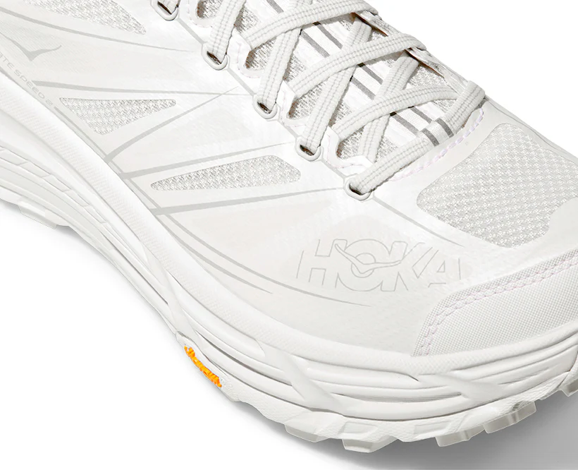 Hoka U MAFATE SPEED 2 White / Lunar Rock (HOKA er litt liten – ta en størrelse opp.)