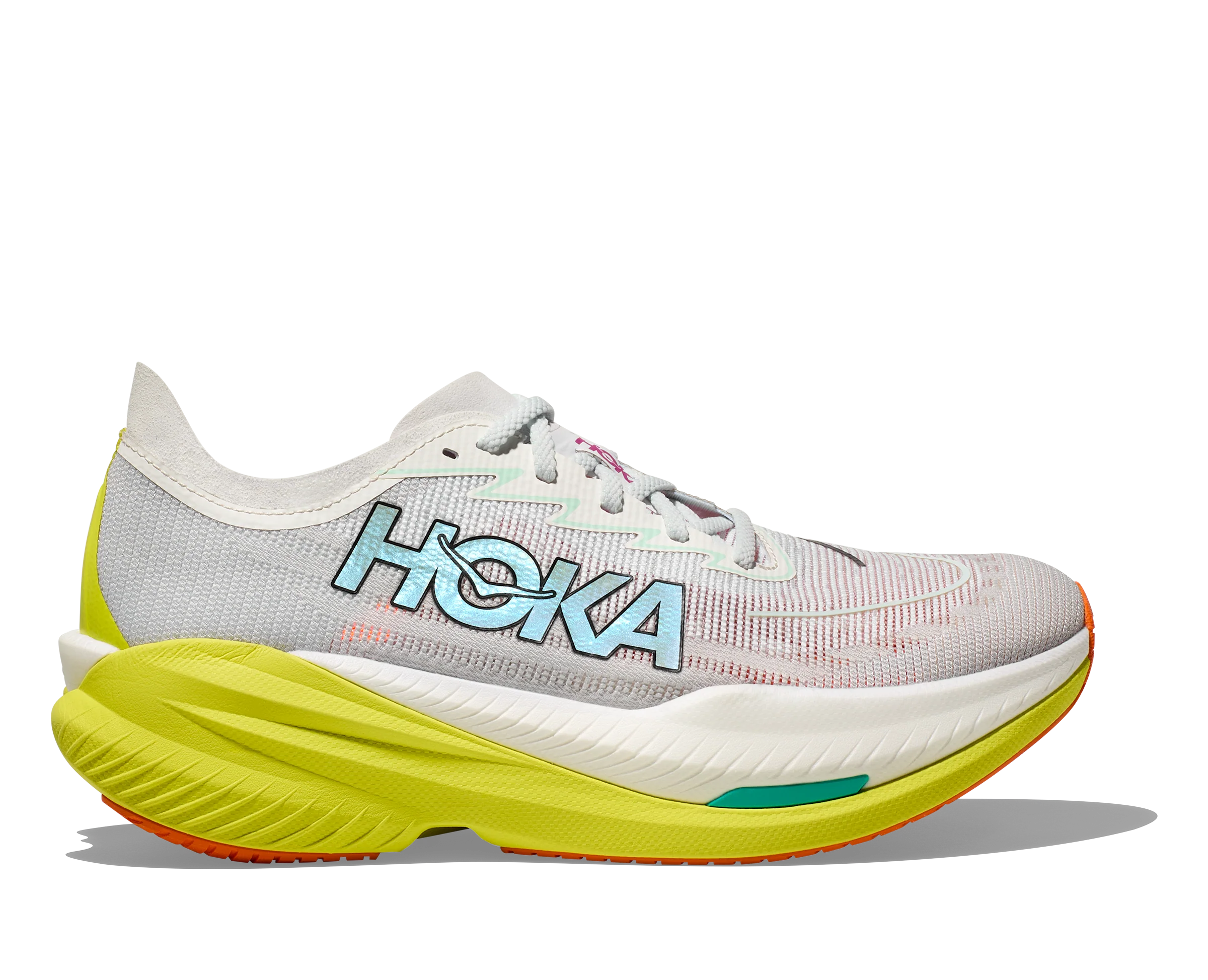 Hoka M MACH X 2 Frost / Citrus (HOKA er litt liten – ta en størrelse opp.)