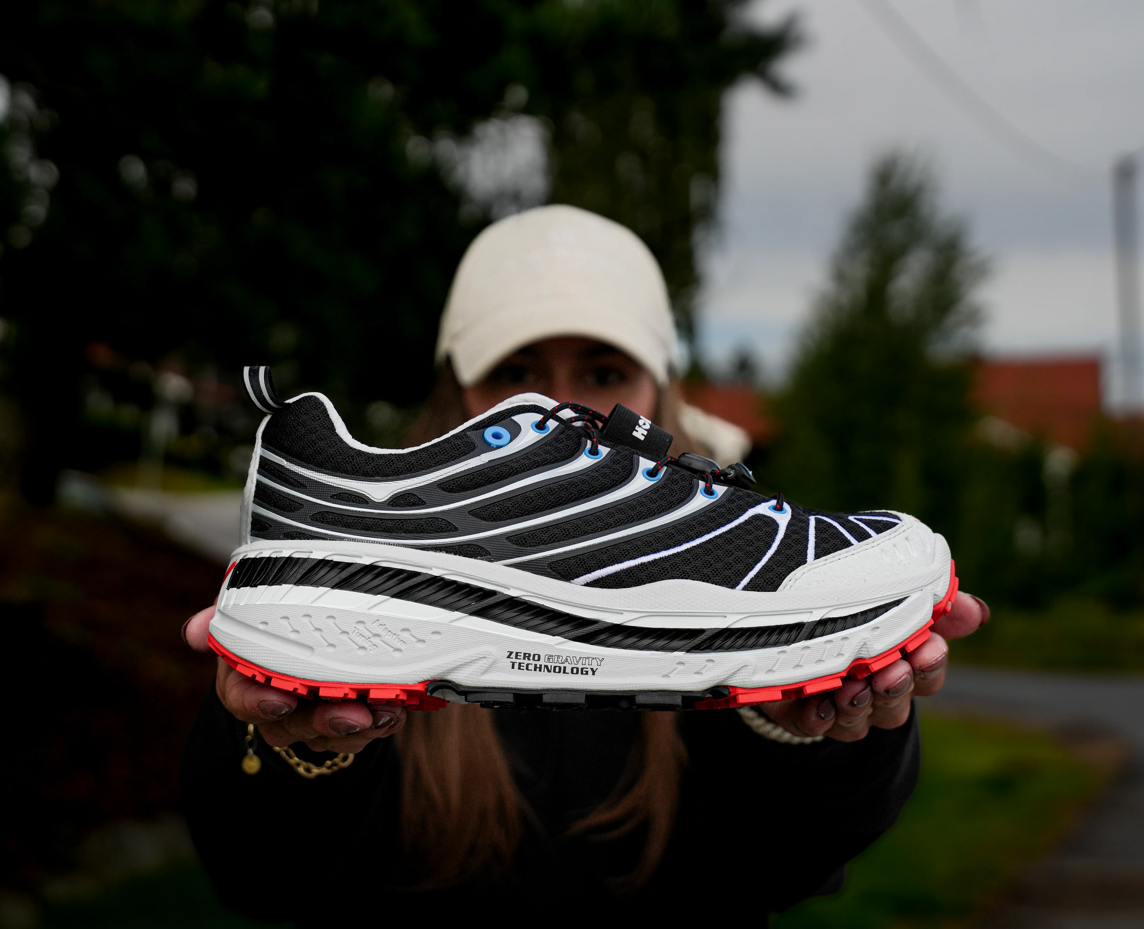 Hoka U STINSON EVO OG Black / Cosmic Grey (HOKA er litt liten – ta en størrelse opp.)