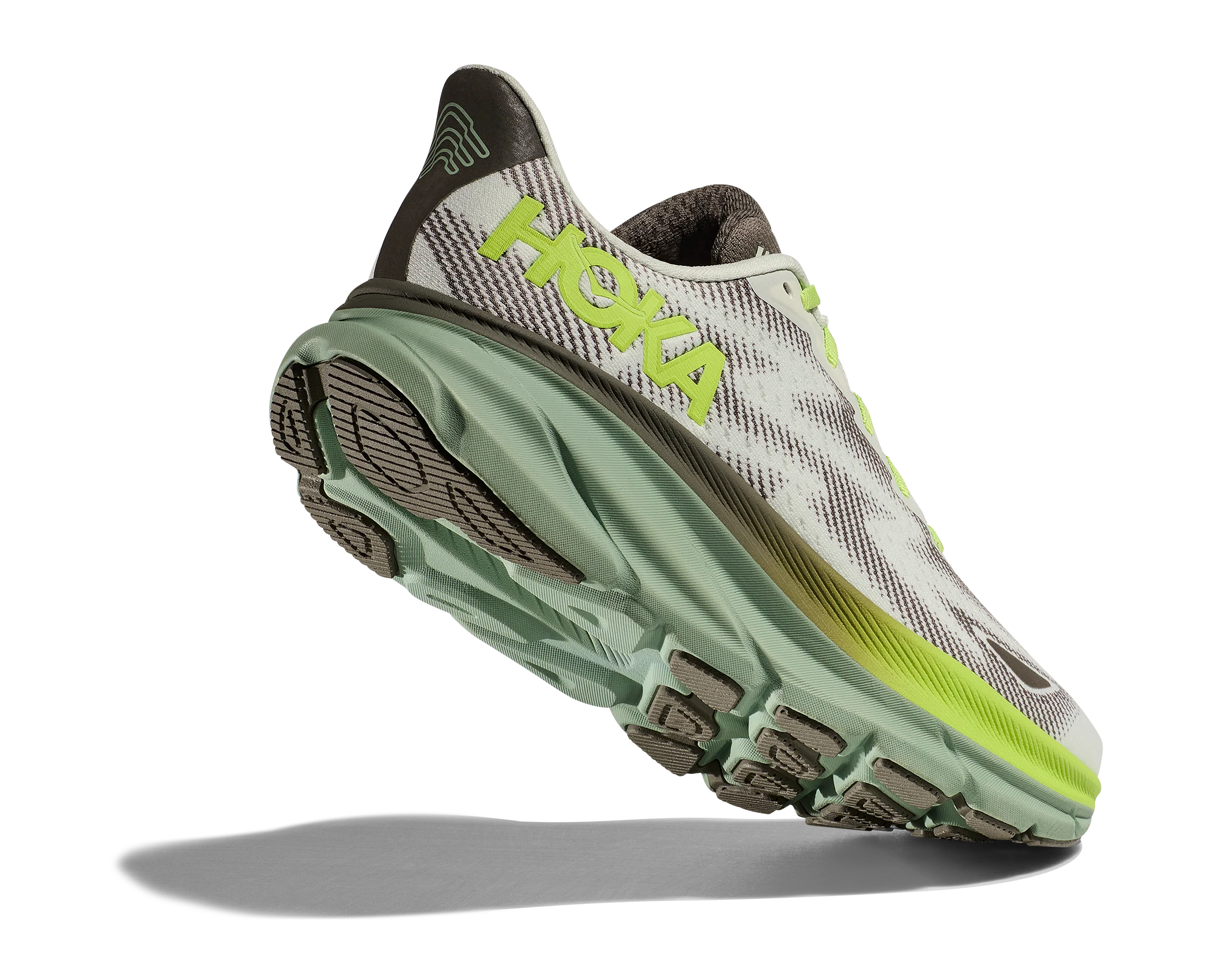 Hoka M CLIFTON 9 GTX Slate / Aloe Vera (HOKA er litt liten – ta en størrelse opp.)