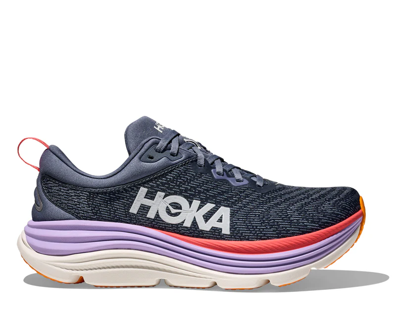 Hoka W GAVIOTA 5 Anchor / Grapefruit (HOKA er litt liten – ta en størrelse opp.)