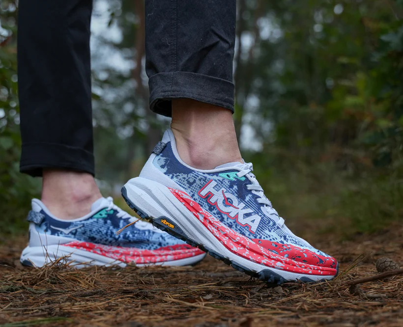 Hoka W SPEEDGOAT 6 Gull / Stormy Skies (HOKA er litt liten – ta en størrelse opp.)