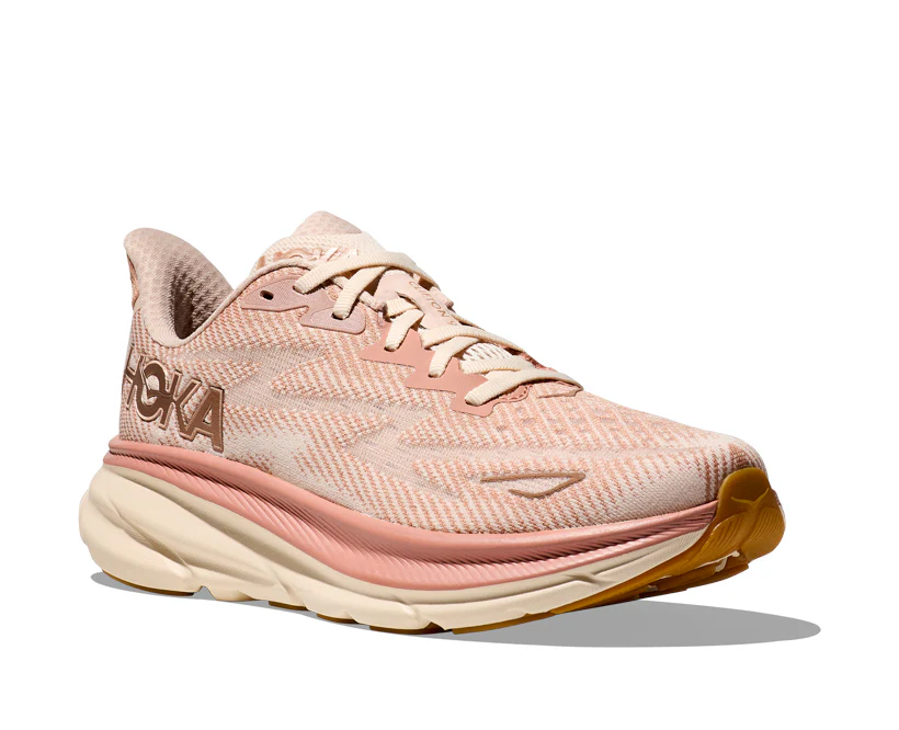 Hoka W CLIFTON 9 Sandstone / Cream (HOKA er litt liten – ta en størrelse opp.)