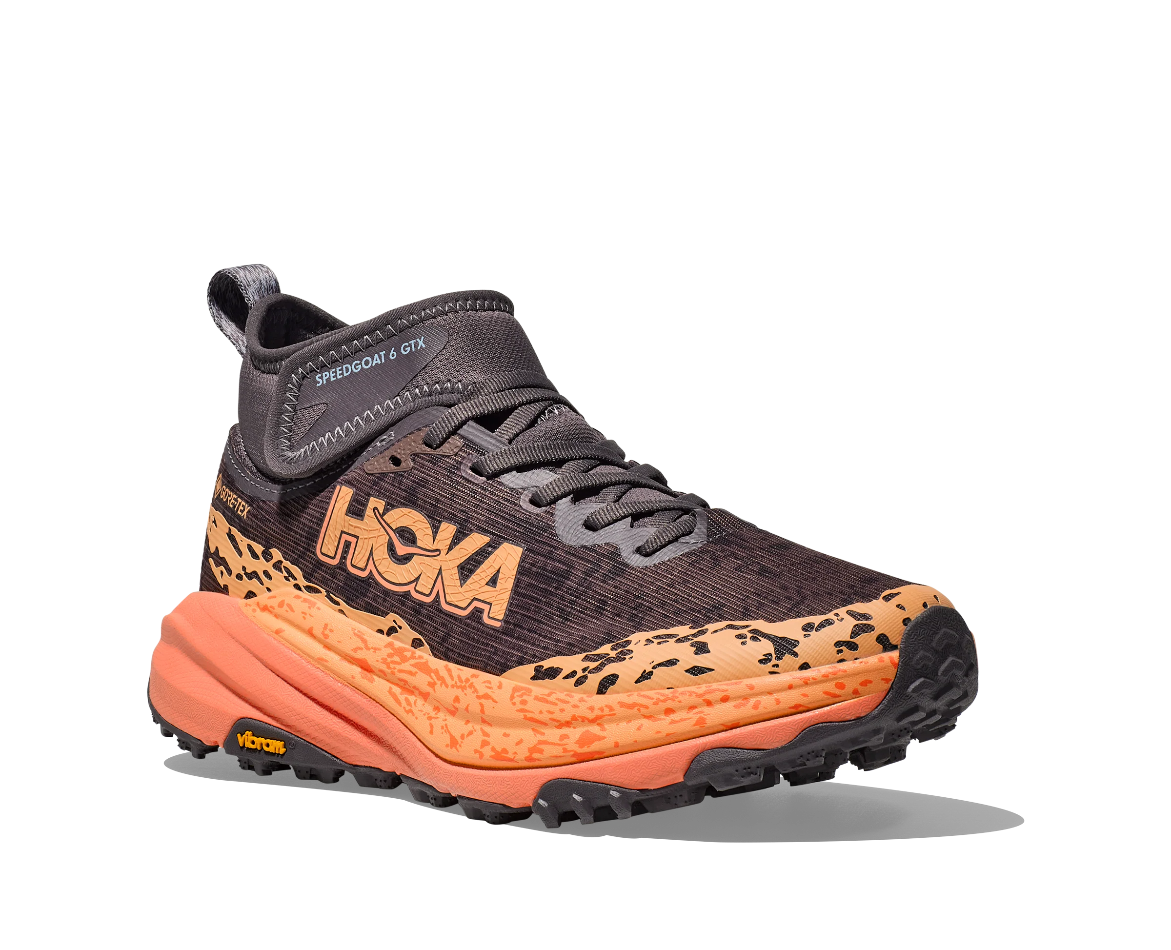 Hoka W SPEEDGOAT 6 MID GTX Galaxy / Guava (HOKA er litt liten – ta en størrelse opp.)