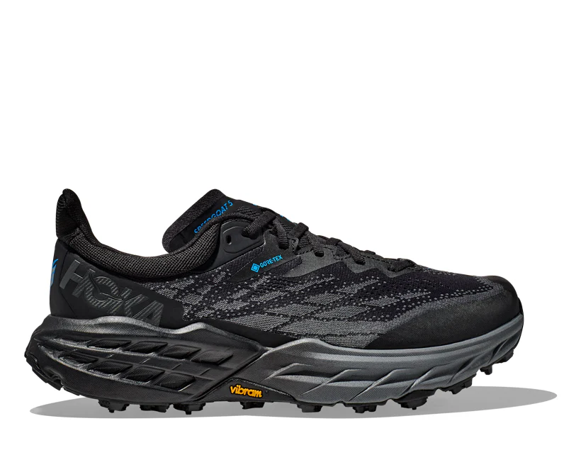 Hoka M SPEEDGOAT 5 GTX SPIKE Black/Black (HOKA er litt liten – ta en størrelse opp.)