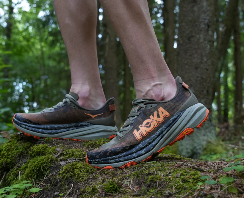 Hoka M SPEEDGOAT 6 Antique Olive / Squash (HOKA er litt liten – ta en størrelse opp.)