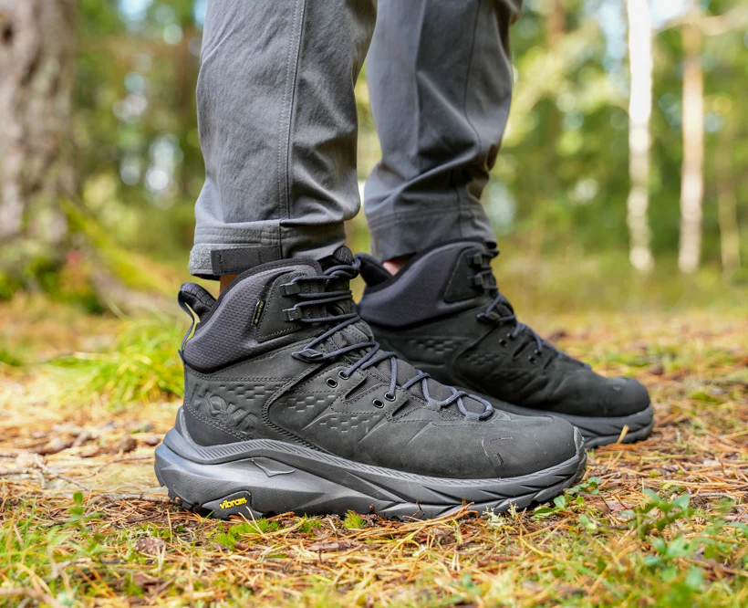 Hoka M KAHA 2 GTX Black  /  Black (HOKA er litt liten – ta en størrelse opp.)