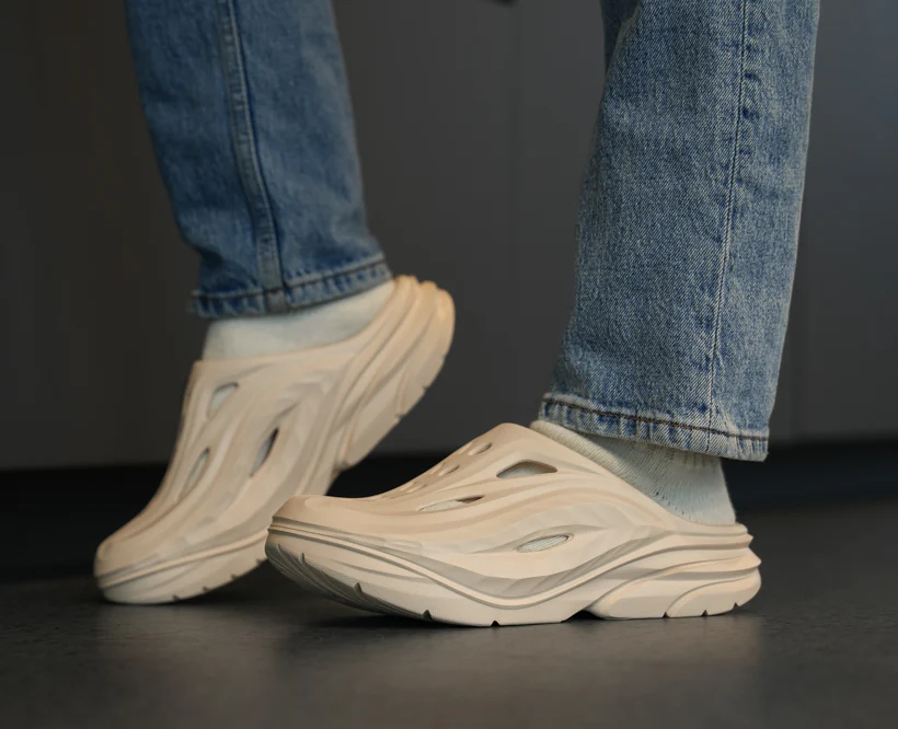 Hoka U ORA RECOVERY MULE Vanilla / Vanilla (HOKA er litt liten – ta en størrelse opp.)